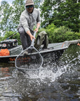 Simms Day Maker Boat Net - Pebble Steel