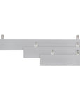 NRS Side Rail Racks, White HDPE
