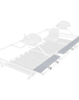 NRS Side Rail Racks, White HDPE
