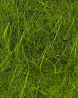 Hareline Rabbit Dubbin in bright chartreuse green shade with finely blended rabbit hair fibers for fly tying at Freestone Fly Shop