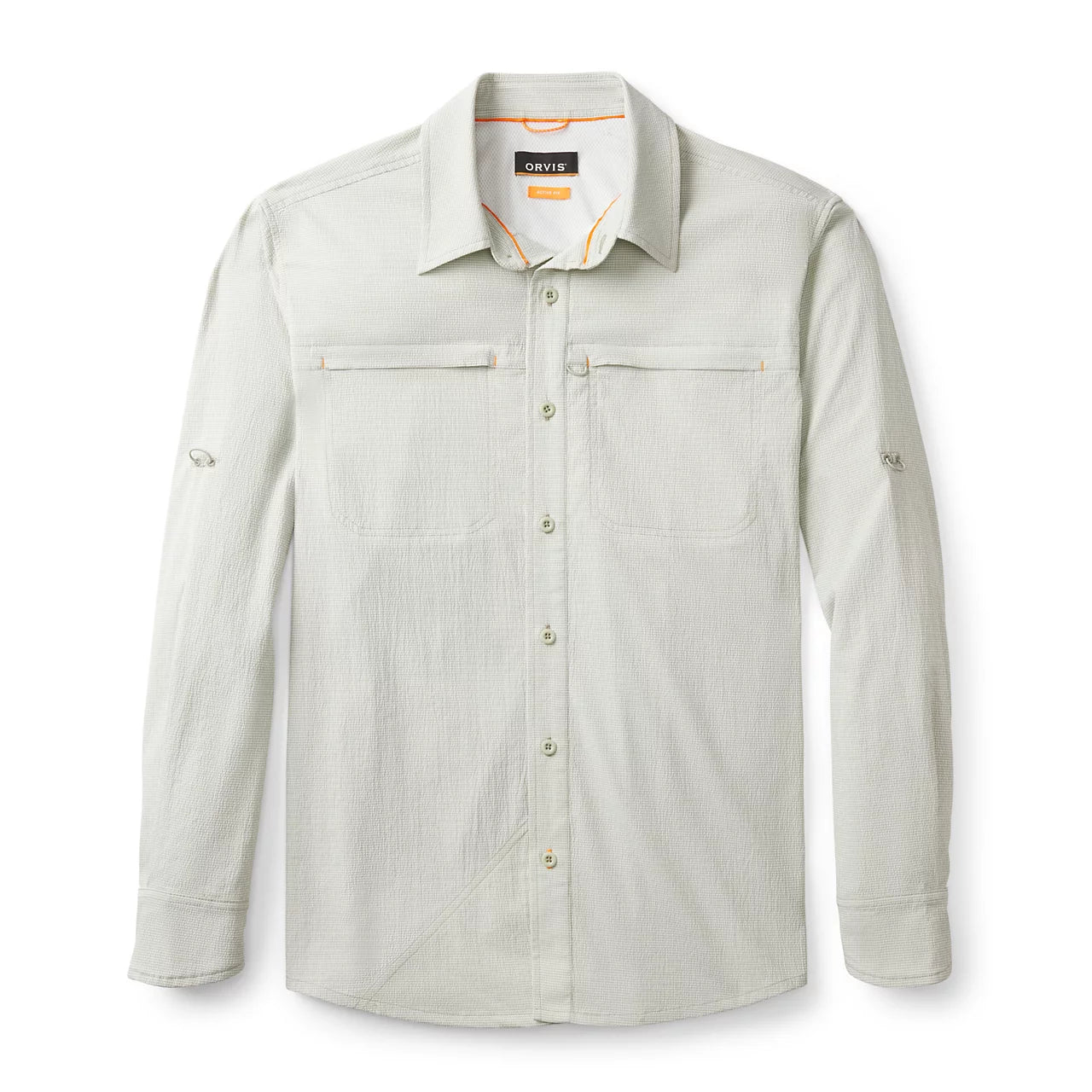 Orvis Long-Sleeved Open Air Caster XL / Celadon/White