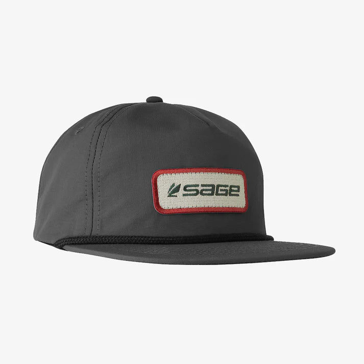Sage Nylon Guide Hat - Charcoal