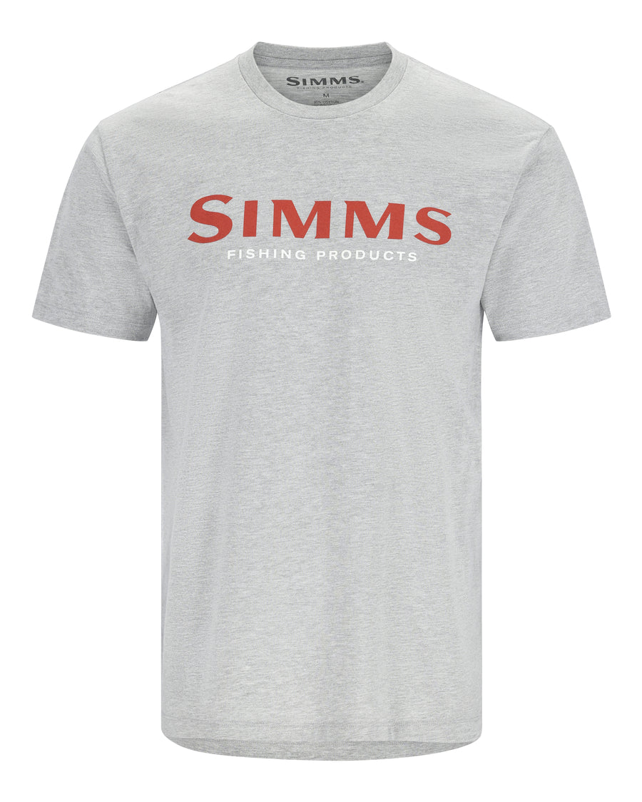 Simms Logo T-Shirt - Charcoal Heather