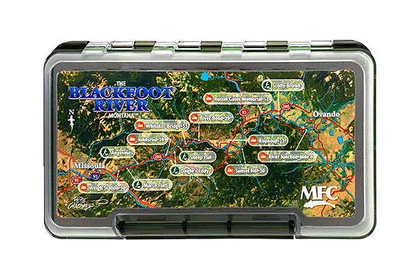 MFC River Map Waterproof Fly Box - Large