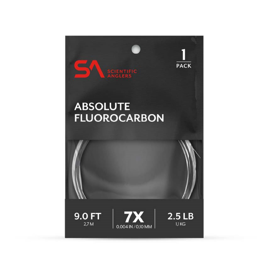 SA Absolute Fluorocarbon Leader - Single Pack