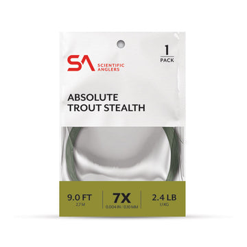 SA Absolute Trout Stealth Leader - Single Pack
