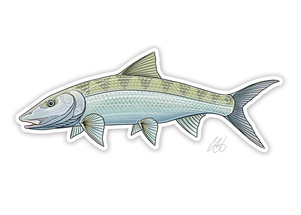 Casey Underwood Fish Sticker