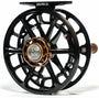 Ross Evolution LTX Reel by Ross Reels with sleek black frame and bronze drag knob for fly fishing at Freestone Fly Shop