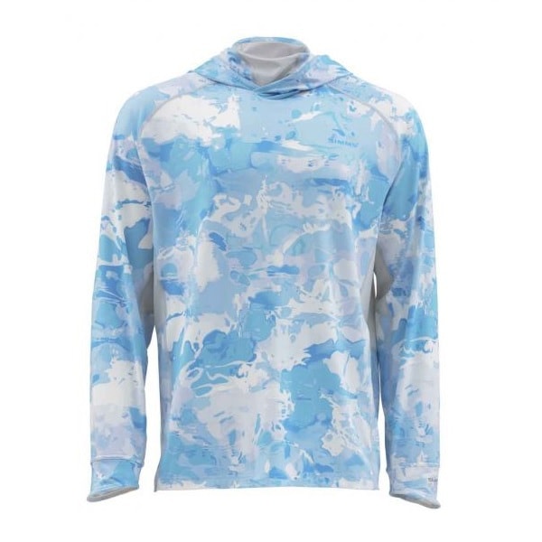 Simms SolarFlex Armo Shirt Cloud Camo Blue