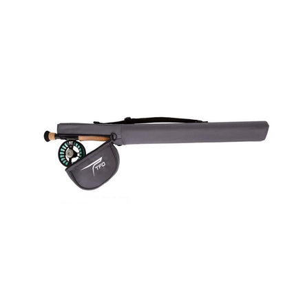 double fly rod reel case TFO Rod and Reel Carrier 9' 4pc Dual